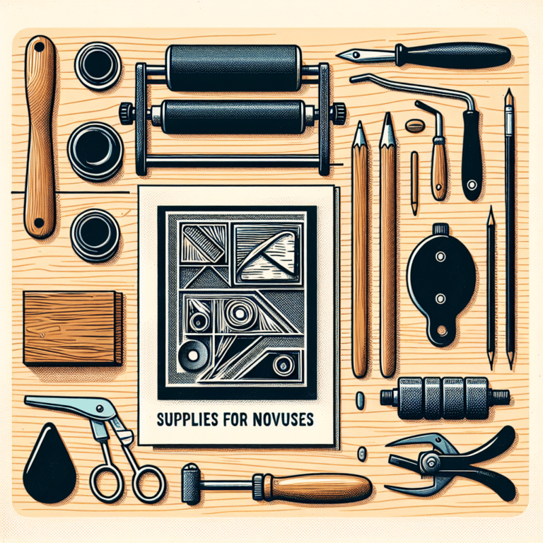 Affordable Lino Printing Supplies for Novices