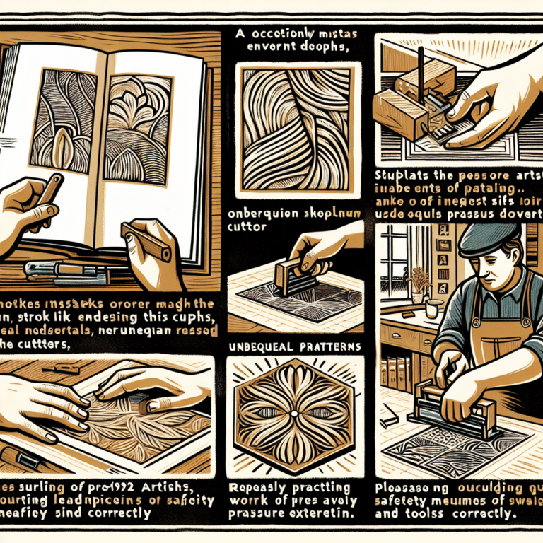 Fixer-Uppers: Overcoming Beginner Mistakes in Linocut