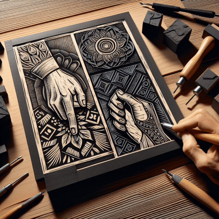Speed vs Detail: How to Improve Carving Efficiency in Linocut".