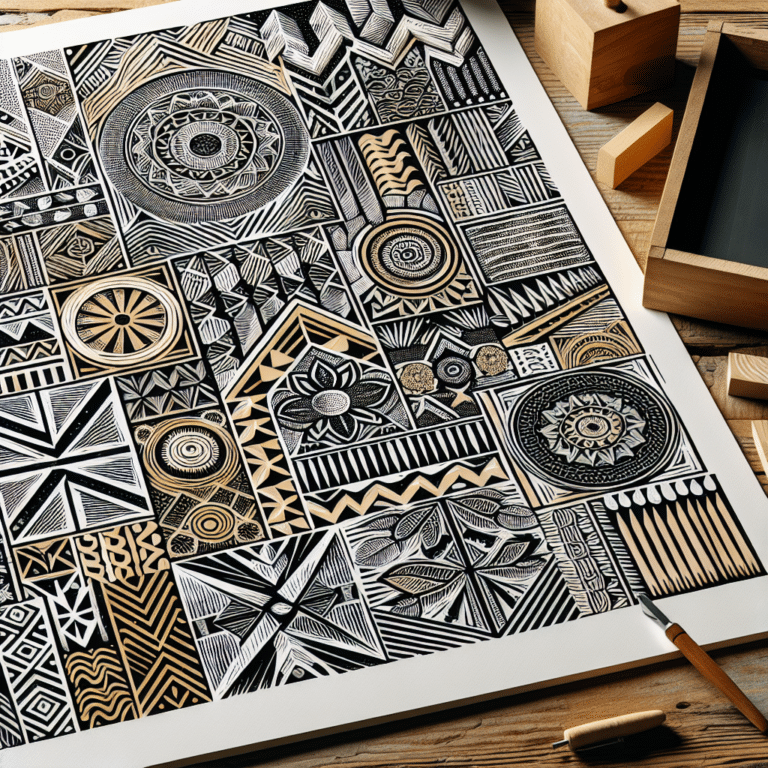 Design Inspiration: Unique Patterns for Your Next Linocut Print