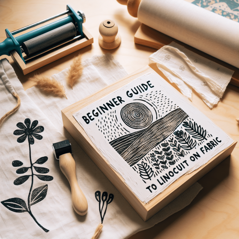 A Beginner's Guide to Linocut Printing on Fabric