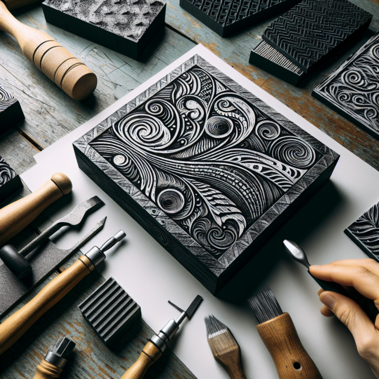 Adding Texture to Your Linocut Prints