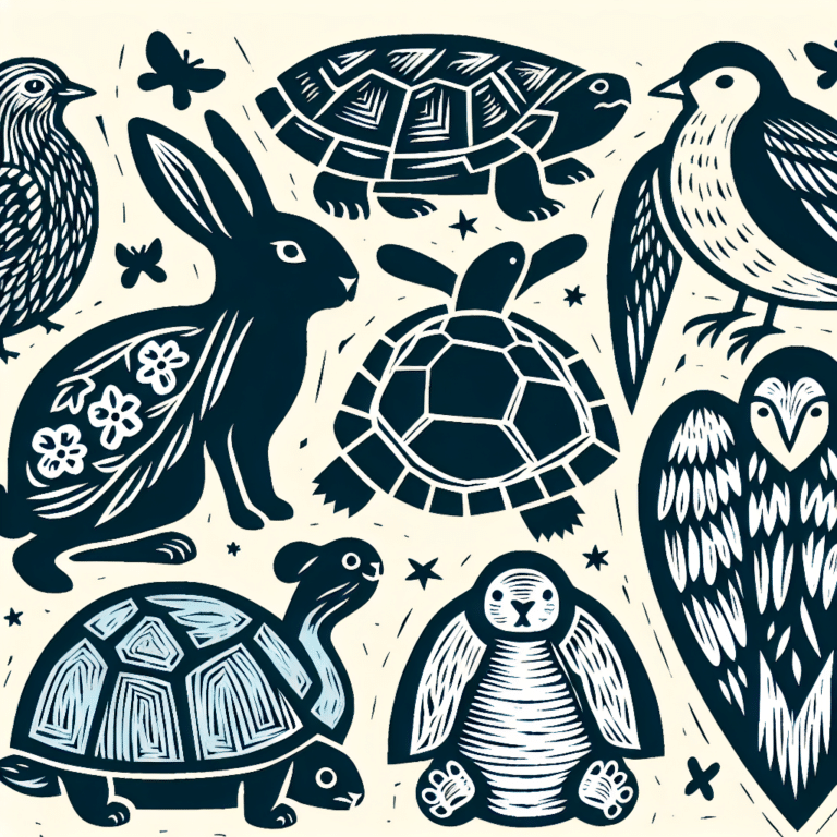 Easy Animal Linocut Designs for Beginners
