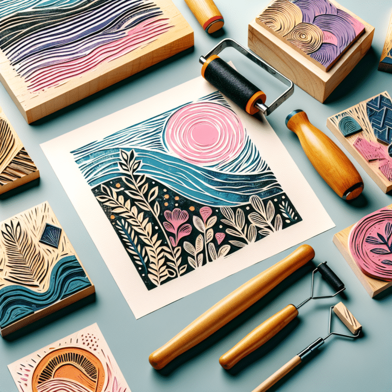 Linocut Print Projects for School Art: A Beginner’s Guide