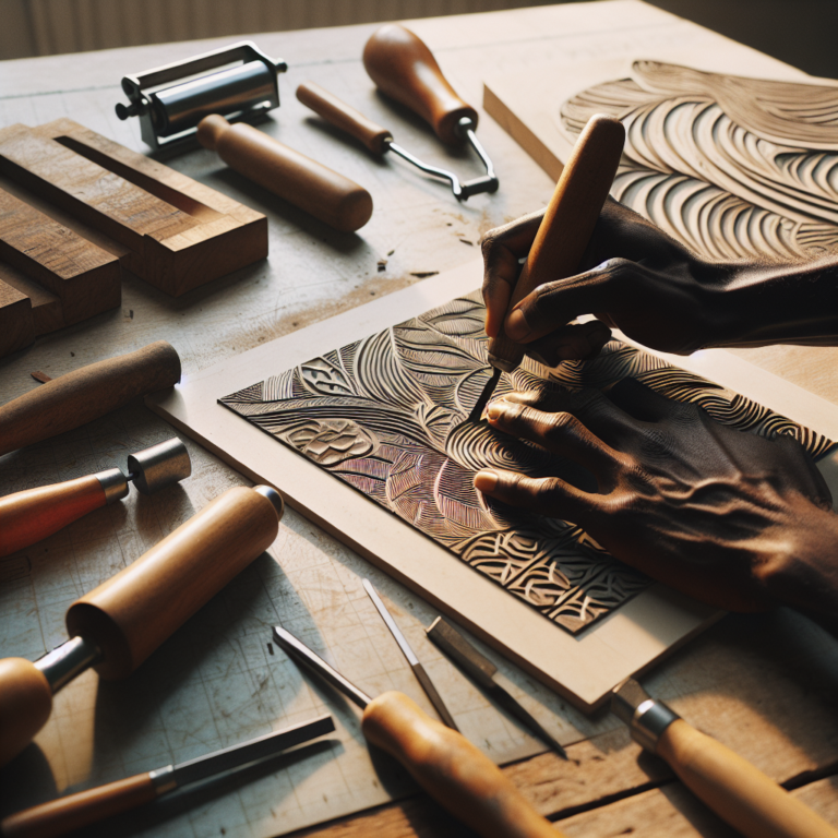 Achieving the Perfect Cut: Tips for Fine Linocut Lines