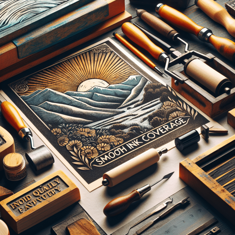 Mastering Smooth Ink Coverage in Linocut Prints