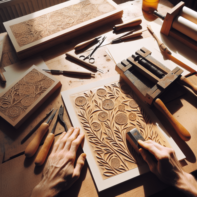 Mastering the Art of Custom Stationery with Linocut
