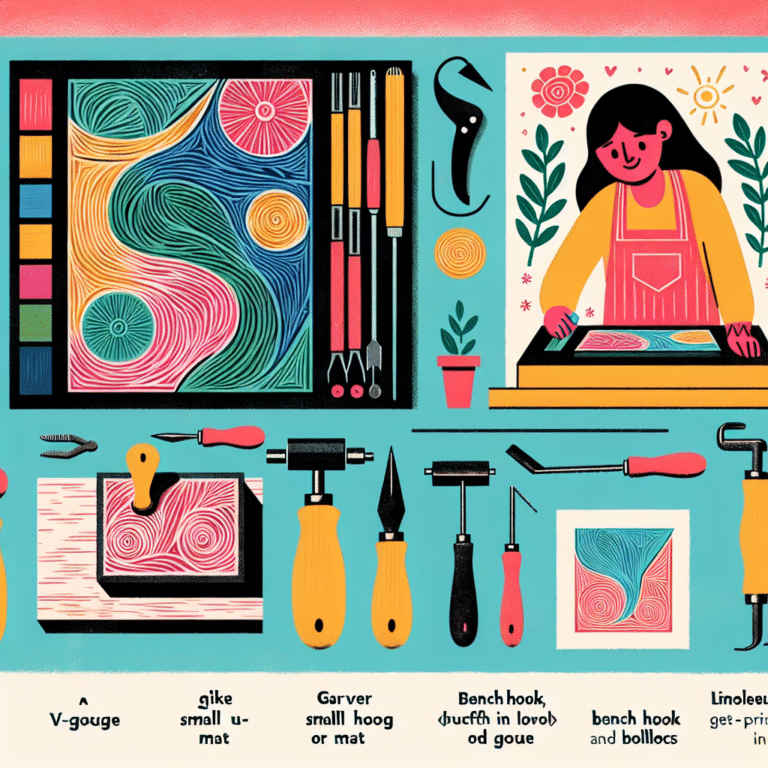 Beginner Tips for Linocut Carving