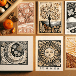 Seasonal Linocut Print Projects