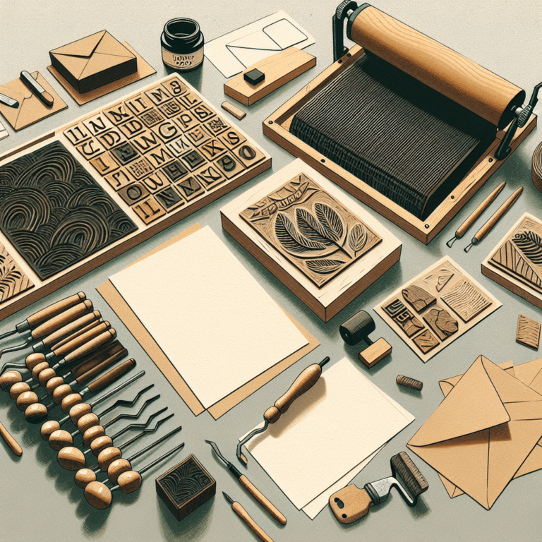 Stationery Designing: A Guide to Linocut Printing