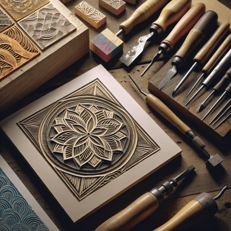 Creating Editioned Linocut Prints: An Approachable Tutorial