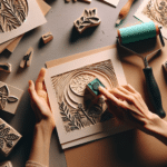 A Touch of Homemade: Crafting Custom Stationery through Linocut