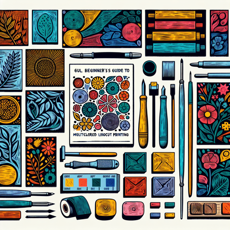 A Beginner's Walkthrough to Multicolored Linocut Printing