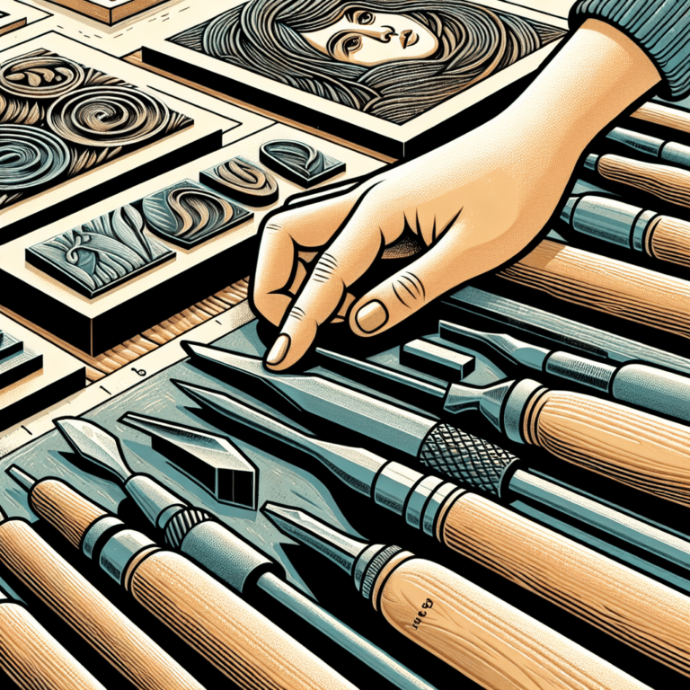 How to Choose the Right Carving Gouges for Linocut Art