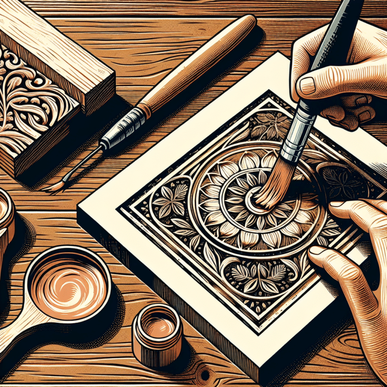 Preserving and Finishing Your Linocut Prints: A How-to Guide".