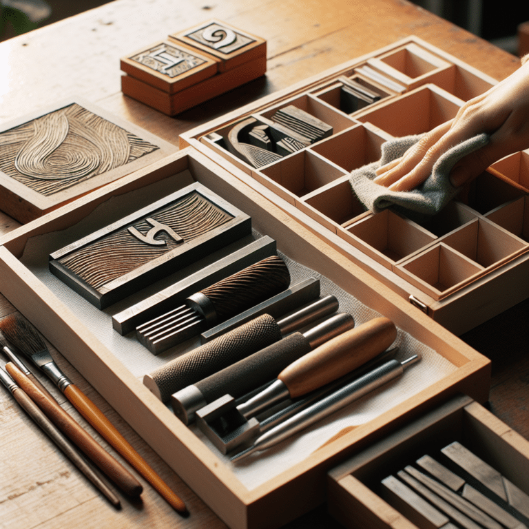Best Practices for Cleaning and Storing Linocut Tools