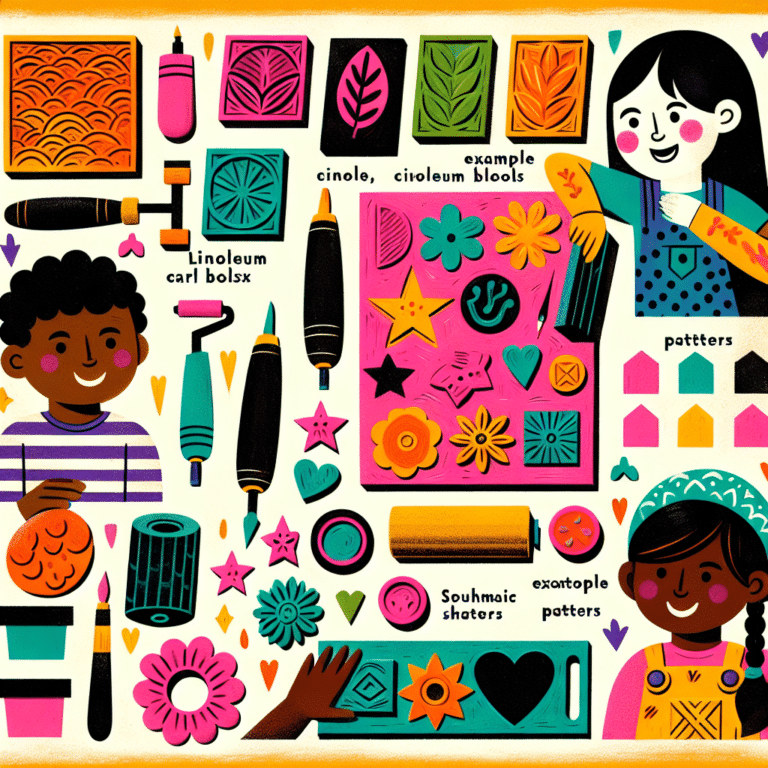 Getting Started with Linocut: Patterns for Kids