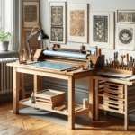 Setting up a Linocut-Friendly Home Studio