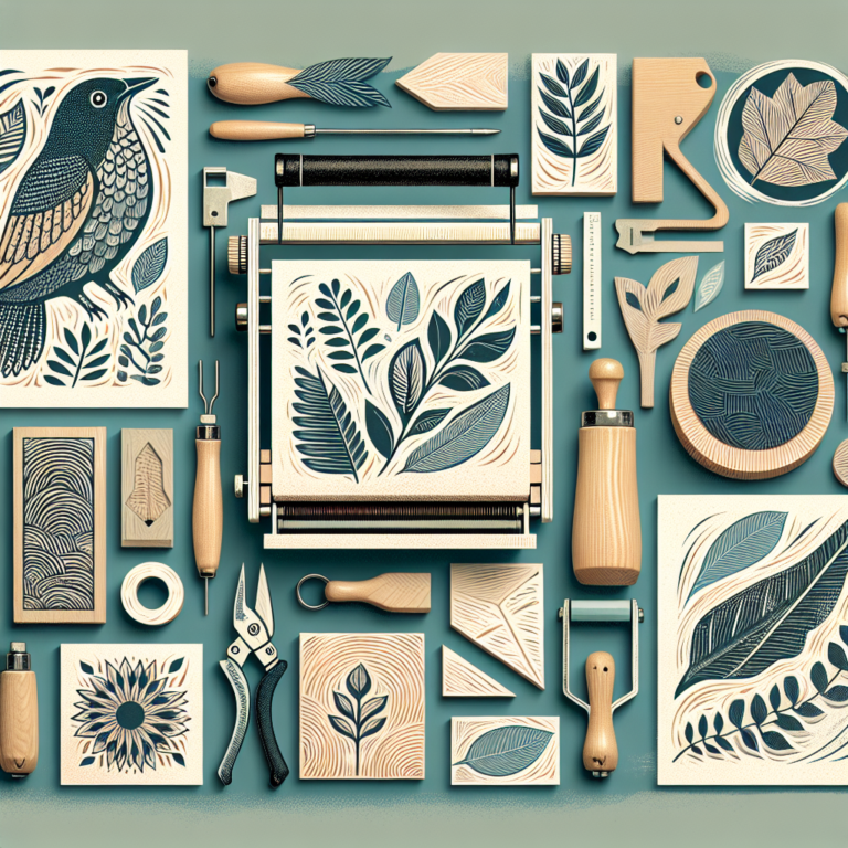 Starting with Linocut: Nature-Inspired Designs