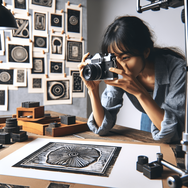 Showcase Your Art: How to Photograph Linocut Artwork