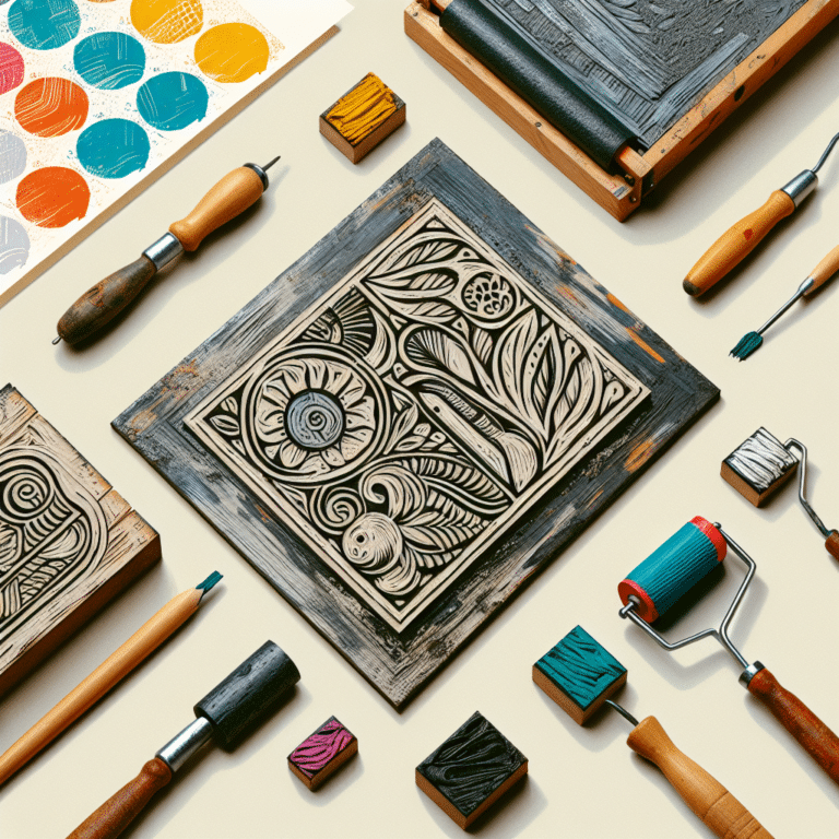 How to Create Editioned Linocut Prints