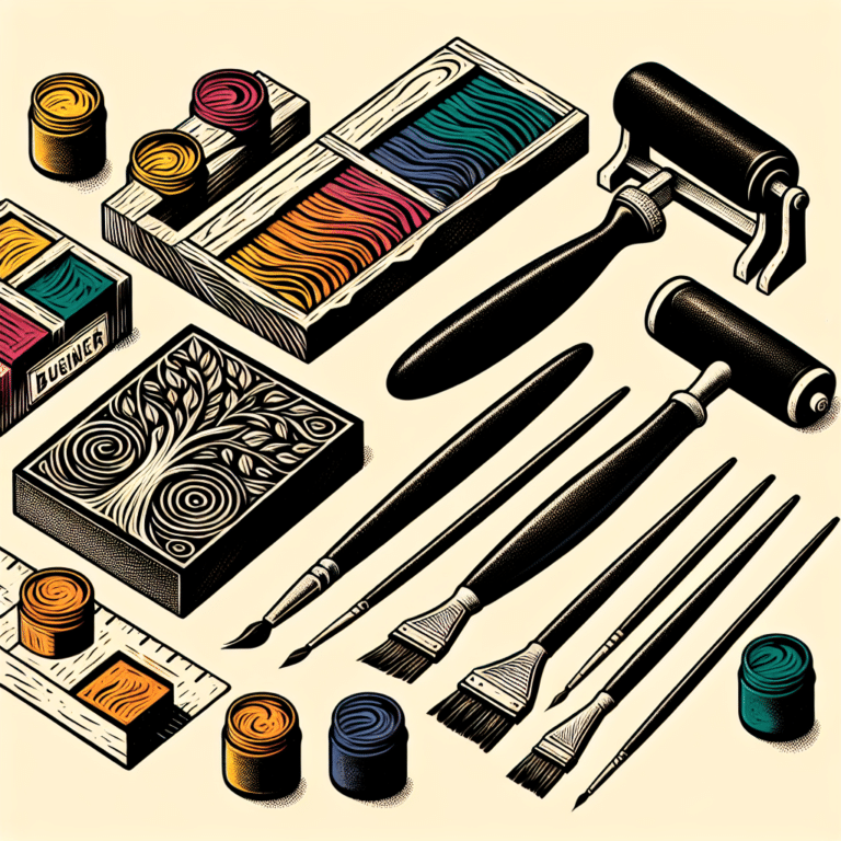 Choosing the Right Ink for Linocut: A Guide for Beginners