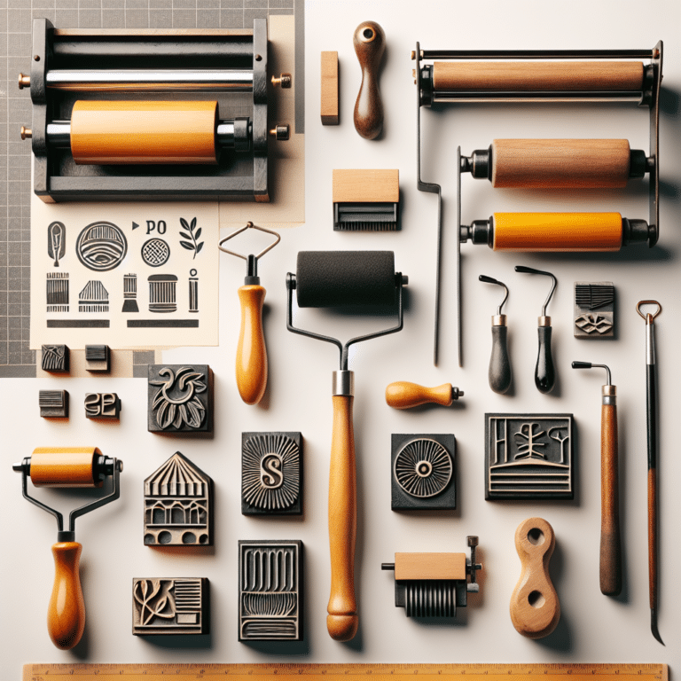 Understanding Block Printing Rollers and Brayers