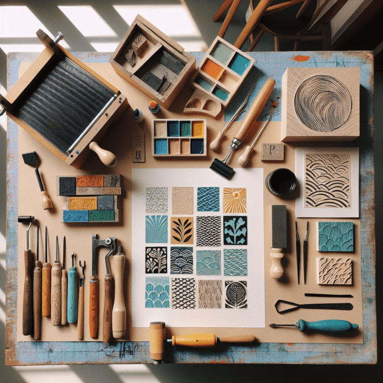 Getting Crafty With Simple Linocut Patterns for Starters