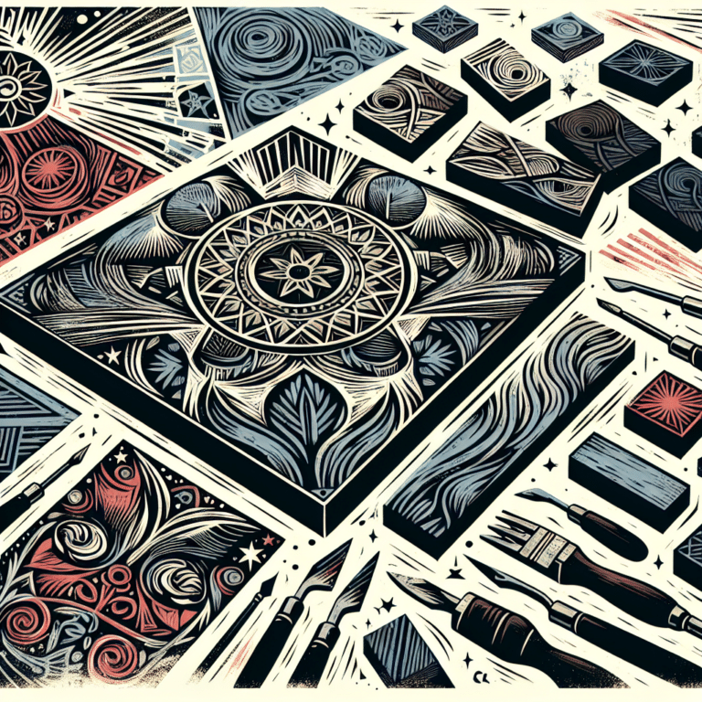 Finding Linocut Inspiration in the Works of Renowned Artists